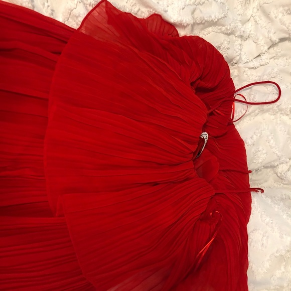 Zara one piece red pants suit - Picture 2 of 4